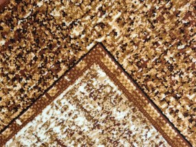 Klasický kusový koberec 160x220 cm LUKEN - hnedý