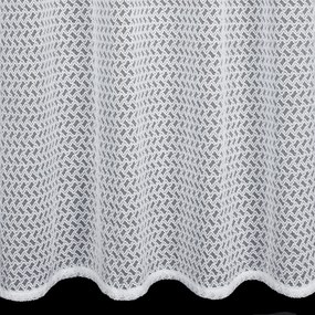 ZÁCLONA NA KRÚŽKOCH CINDY 140X250 CM BIELA