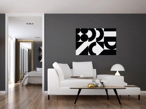Obraz - Geometrická abstrakcia N⁰2 (90x60 cm)