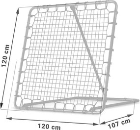 Tréningová bránka Rebounder Neo-Sport 120 x 120 cm
