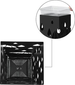 Stojan na dáždniky, čierny