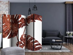 Paraván - Seasoned Monstera II [Room Dividers] Veľkosť: 225x172, Verzia: Jednostranný