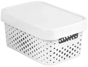 Nádoba s vekom 4,5l 229162 biela