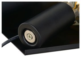 Lucide 06218/01/30 - Nástenné svietidlo SEBO 1xE27/40W/230V čierna