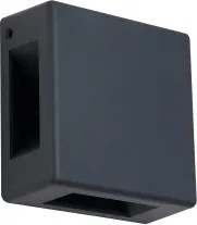 Brilagi - LED vonkajšie nástenné svietidlo QUADRAY LED/6W/230V antracit IP54