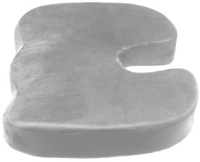 CONNECT IT CFH-5290-GY - Anatomický vankúš na stoličku šedá