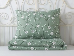 XPOSE® Bavlnené Renforcé obliečky BIANCA - zelené