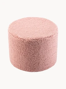 Detská taburetka z plyšu Sugar, Ø 40 cm