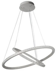 LED Stmievateľný luster na lanku LED/150W/230V 3000-6500K + diaľkové ovládanie