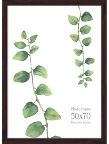 Hnedý nástenný rám Styler Narvik, 53 x 73 cm