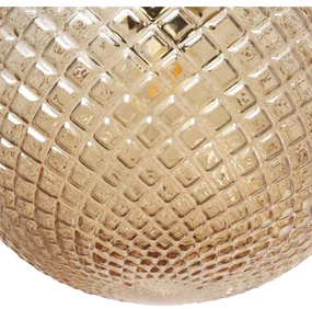 Závesne svietidlo Cannes, 1x medové sklenené tienidlo (fi 20 cm), G