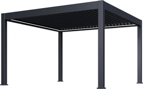 Luxusná ELEKTRICKÁ bioklimatická pergola PRESTIGE 4x4 m, hliník - voľne stojaca