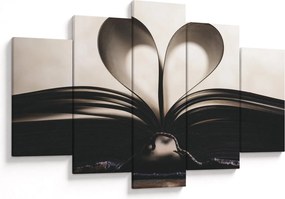 Obraz knihy (150x105 cm)