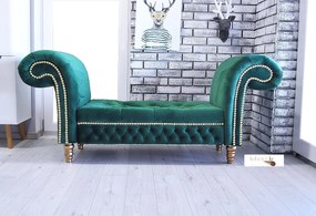 Leňoška LONGUE Velvet Green