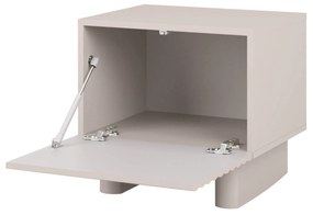 Noční stolek LUMO 50 cm kašmír