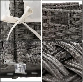 Ručne tkaný kôš na bielizeň 90 l LCB51WT