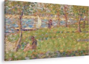 Obraz - Georges Seurat, Study for "La Grande Jatte", reprodukcia (90x60 cm)