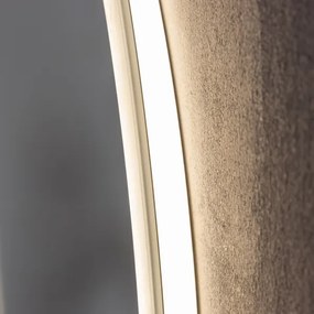 Brilagi - LED stmievateľné vyhrievané zrkadlo s podsvietením CLARA ECO LED/12W/230V priemer 60 cm IP44