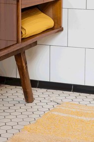 Okrovožltý bavlnený koberec 80x140 cm Twin Amber – Lorena Canals