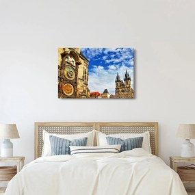 Obraz - Pražský orloj (90x60 cm)