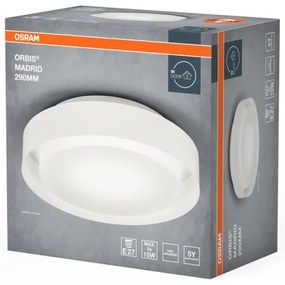 Osram - Stropné svietidlo ORBIS MADRID 2xE27/10W/230V pr. 29 cm biela