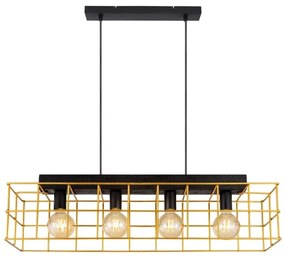 Globo 15530B-4H - Luster na lanku MERRIL 4xE27/60W/230V