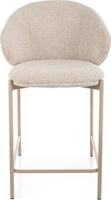 Barová stolička KIOTO, kašmír/svetlo béžová