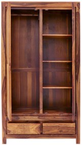 furniture-nabytek.cz - Šatníková skriňa z masívu palisander 110x60x200