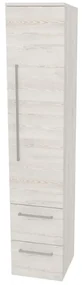 Mereo, Mereo Bino, kúpeľňová skrinka vysoká 163 cm, pravá, Multidecor, White Loft Pine, MER-CN698WLP1