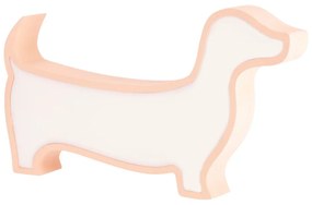 Ružová detská lampička Dog - Candellux Lighting