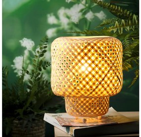 ONLI - Stolná lampa BAMBOO 1xE27/22W/230V bambus