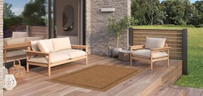 Balta, Kusový koberec Jack 28805-070 - na von aj na doma, 120x170, hnedá, chodba / predsieň