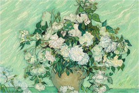 Obraz - Vincent van Gogh, Roses, reprodukcia (90x60 cm)