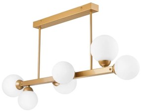 Luster na tyči ASTRO 6xG9/5W/230V zlatá