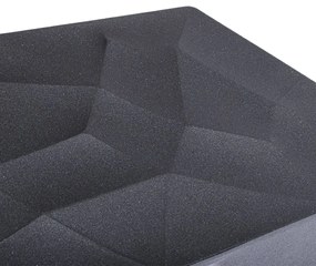 Exteriérové nástenné LED svietidlo Cracks, 1x LED 10w, tmavosivá