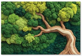 drevko |  Machový obraz Opora (UV tlač)  45 x 675 cm