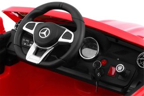 LEAN TOYS ELEKTRICKÉ AUTÍČKO MERCEDES AMG SL65 - NELAKOVANÉ - ČERVENÉ MOTOR 2x35W - BATÉRIA 12V/7Ah - 2023