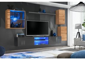 Obývacia Stena Switch Xxiii Wotan/Grafit