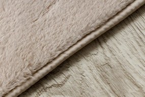 Protišmykový koberec POSH Shaggy camel, béžový plyš