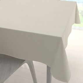 Biante Veľký dekoračný štvorcový obrus BKU-110 Slonová kosť 250x250 cm
