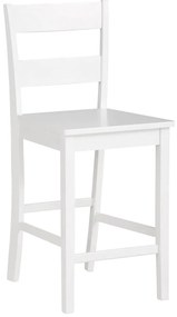 Biela barová stolička z borovicového dreva (výška sedadla 60 cm) Torpedo – Støraa