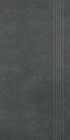 Schodovka Rako Extra čierna 30x60 cm mat DCPSE725.1