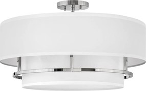 Hinkley HK-GRAHAM-L-PN - Prisadený luster GRAHAM 4xE14/40W/230V lesklý chróm