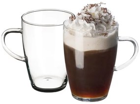 Simax Sklenené hrnčeky Lyra 400 ml, 4 ks