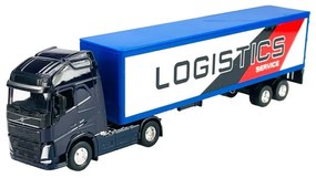 580179 Kovový model - Transporter s návesom 1:64 - Volvo FH - Global Logistic