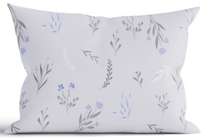 Bavlnená obliečka na vankúš Renforcé 50 × 70 cm – Chloe sivá