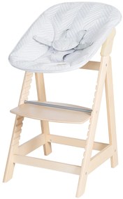 roba Detská vysoká stolička Born Up Zickzack 2 v 1 (prírodná)  (100366796)