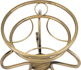 STOJAN NA KVETINÁČ GREGG 28X33 CM ZLATÁ