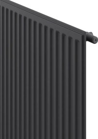 Mexen CH10 Hygienický panelový radiátor 600 x 1600 mm, bočné pripojenie, 999 W, antracitová, W410H-060-160-66