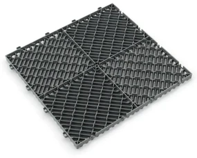 Plastová dlažba Linea Rombo 39,5 x 39,5 x 1,7 cm, sivá
